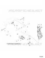 SUSPENSION, A-ARM AND STREBE MOUNTING