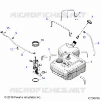 KRAFTSTOFFSYSTEM, FUEL TANK