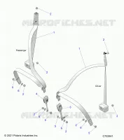 SITZ BELT MOUNTING, FRONT