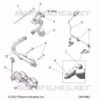KRAFTSTOFFSYSTEM, RAIL, LINES AND THROTTLE BODY