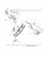 CHASSIS, CLUTCH GUARD AND FUßSTÜTZES
