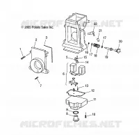 MOTOR, VERGASER, LOWER