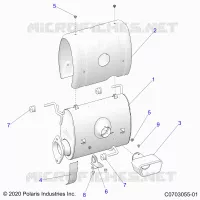 ENGINE, ABGASSYSTEM, SILENCER AND RELATED