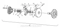 Antriebskupplung Scrambler W967840 (4935823582C001)