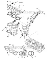 CYLINDER,HEAD   AUSPUFFKLAPPES