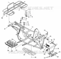 BUMPER / GEPÄCHTRÄGER TRAIL BOSS W97AA25C (4940574057A007)