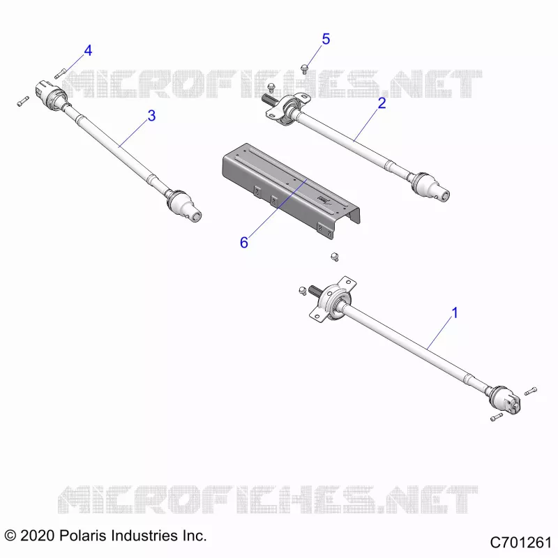 ANTRIEB, FRONT, MID, REAR PROP SHAFT