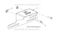 Kennzeichenhalter WITH LIGHT, REAR UTILITY