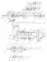 Bremse und Kettenkasten 500 and 500 Classic TO SERIAL NUMBER 1808614
