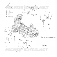 ENGINE, MOUNTING AND GETRIEBELAGERUNG