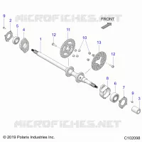ANTRIEB, REAR AXLE