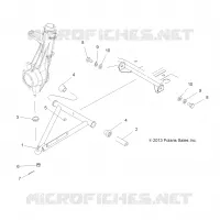 SUSPENSION, A-ARM and STREBE MOUNTING