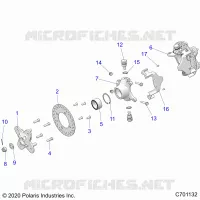 FRONT SUSPENSION HUB