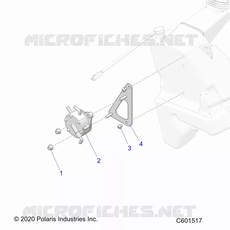 KRAFTSTOFFSYSTEM, FUEL PUMP MOUNTING