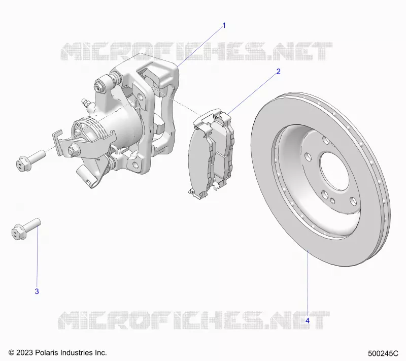 BRAKES, BREMSZANGE HINTEN