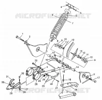 Schwingarm   SCHOCK Sportsman 400L W97AC38C (4939673967C003)