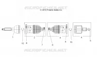 DRIVE TRAIN, GETRIEBE VORNE SHAFT