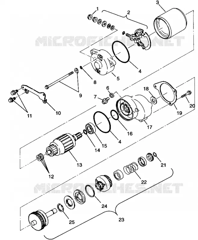 ANLASSER Sportsman 4x4 W968040 (4935943594D006)