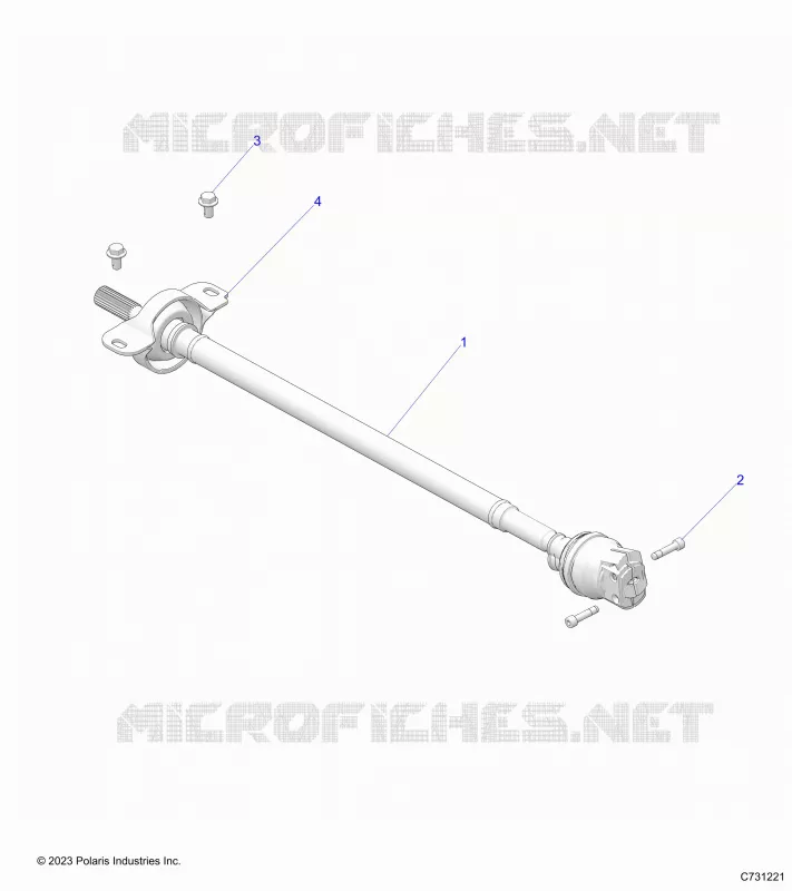 ANTRIEB, FRONT PROP SHAFT