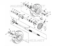 HECKANTRIEB ASSEMBLY Sport 400L W948540 (4927232723C001)