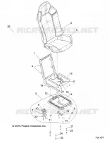SITZ ASM. AND SLIDER