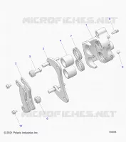 BRAKES, BREMSZANGE HINTEN