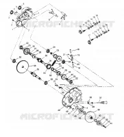 GETRIEBEGEHÄUSE ASSEMBLY 4x4 300 W948130 (4926762676C007)