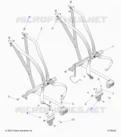 SITZ BELT MOUNTING 6 POINT