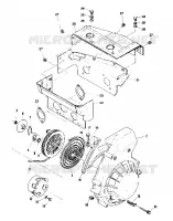 RÃŒCKZUG STARTER AND BLOWER HOUSING (4909520952020A)