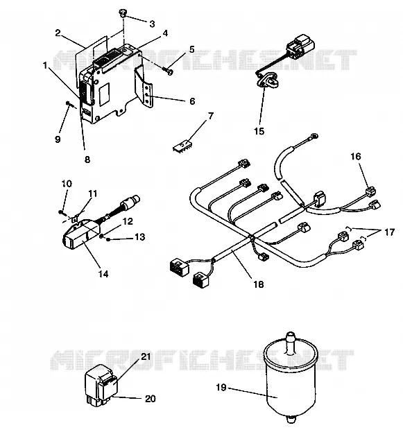 TEILE EFI 500 EFI 0942774 AND  EFI SKS 0942574 (49274127410042)