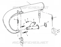 ABGASSYSTEM 500 EFI 0973774 (4938423842C002)
