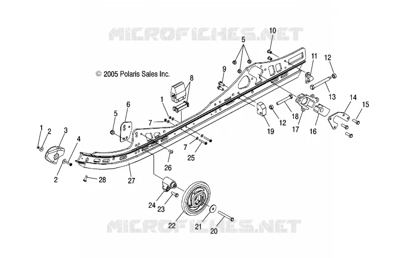 RAIL ASSEMBLY (M-10)