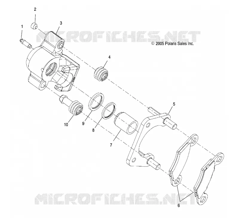 HINTERBREMSE CALIPER