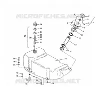 TREIBSTOFF TANK SL 650 / B934058 (4924732473005A)