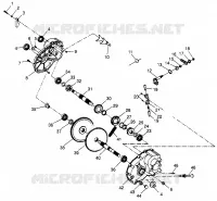 GETRIEBEGEHÄUSE Sport 400L W97BA38C and Trail Blazer W97BA25C (4940124012C009)