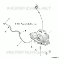DRIVE TRAIN, FRONT GEARCASE MOUNTING