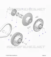 ANTRIEB, CLUTCH, SECONDARY