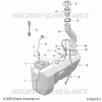 KRAFTSTOFFSYSTEM, FUEL TANK