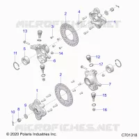 FRONT SUSPENSION HUB