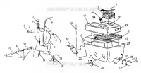 ÖLTANK/LUFTFILTERKASTEN   440 XCR (4921352135033A)