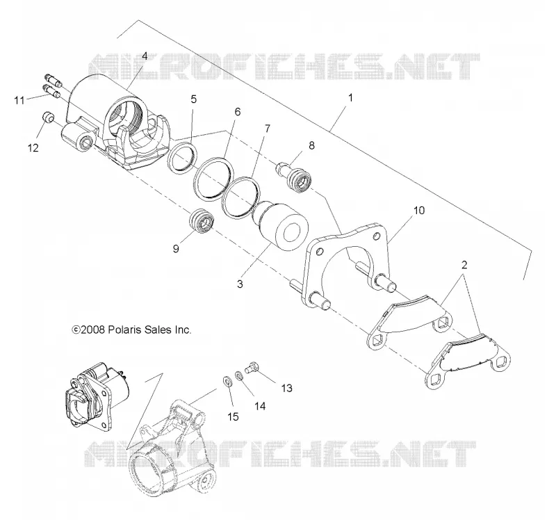 BRAKES, HINTERSATTELS