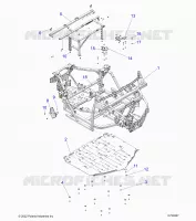 CHASSIS, MAIN FRAME AND SKID PLATES