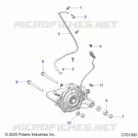 ANTRIEB, FRONT GEARCASE MOUNTING