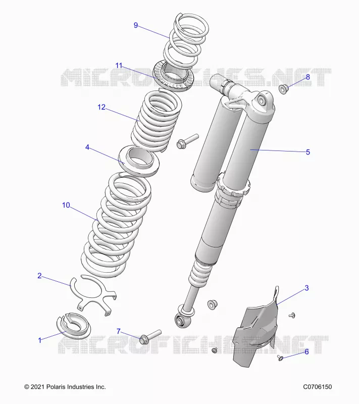 SUSPENSION, REAR SHOCK MOUNTING, ULTIMATE