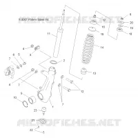 FRONT SUSPENSION STREBE