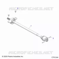 ANTRIEB, FRONT PROP SHAFT