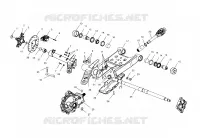 SWING ARM/HINTER GETRIEBEGEHÄUSE MOUNTING