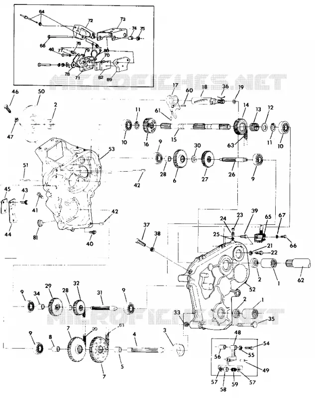 Bremse und Kettenkasten WideTrak (4919301930013A)