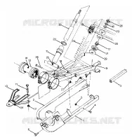 HINTERRADSCHWINGE   SHOCK UPDATED 5/90 (4917741774027A)