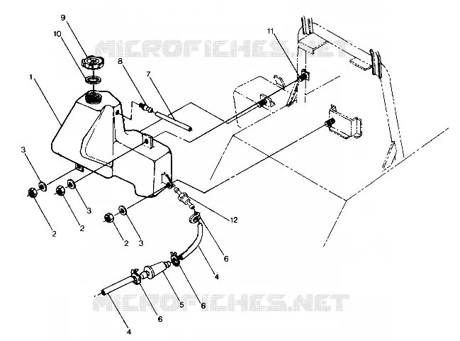 ÖLTANK Star, Sprint and Sprint E/S (4912721272015A)